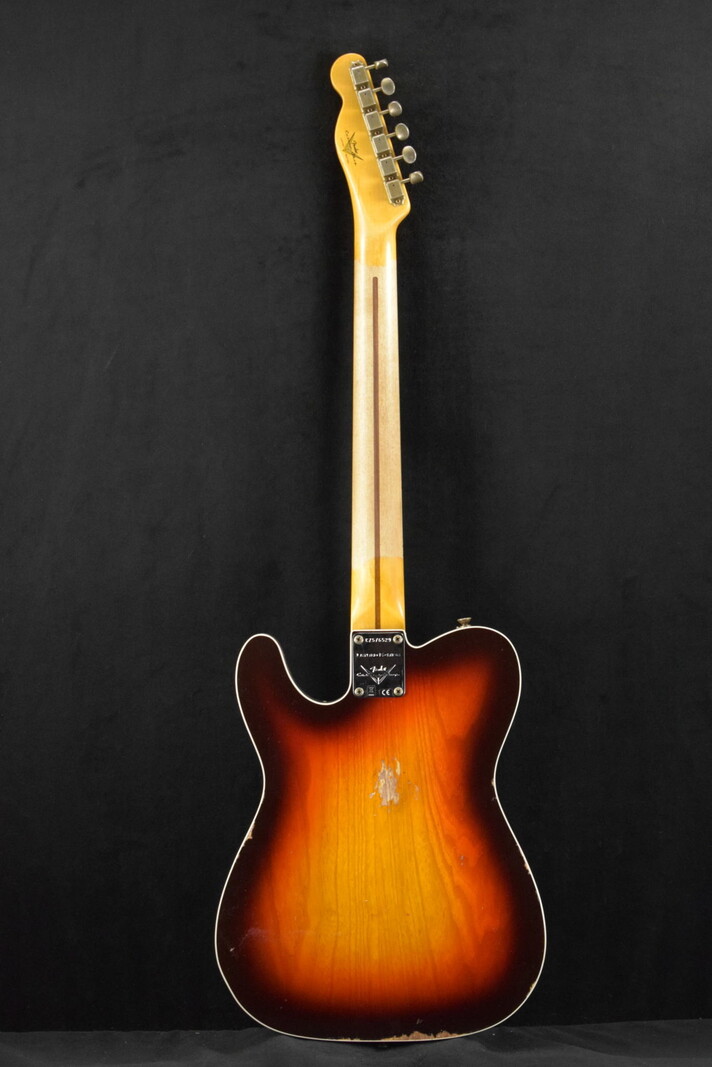 Fender Fender Limited Edition '59 Texas Tele Custom Relic - Wide Fade Chocolate 3-Color Sunburst