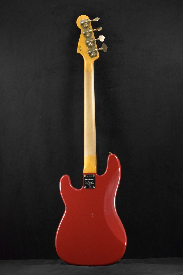 Fender Fender Custom Shop '59 Precision Bass Journeyman Relic - Aged Dakota Red