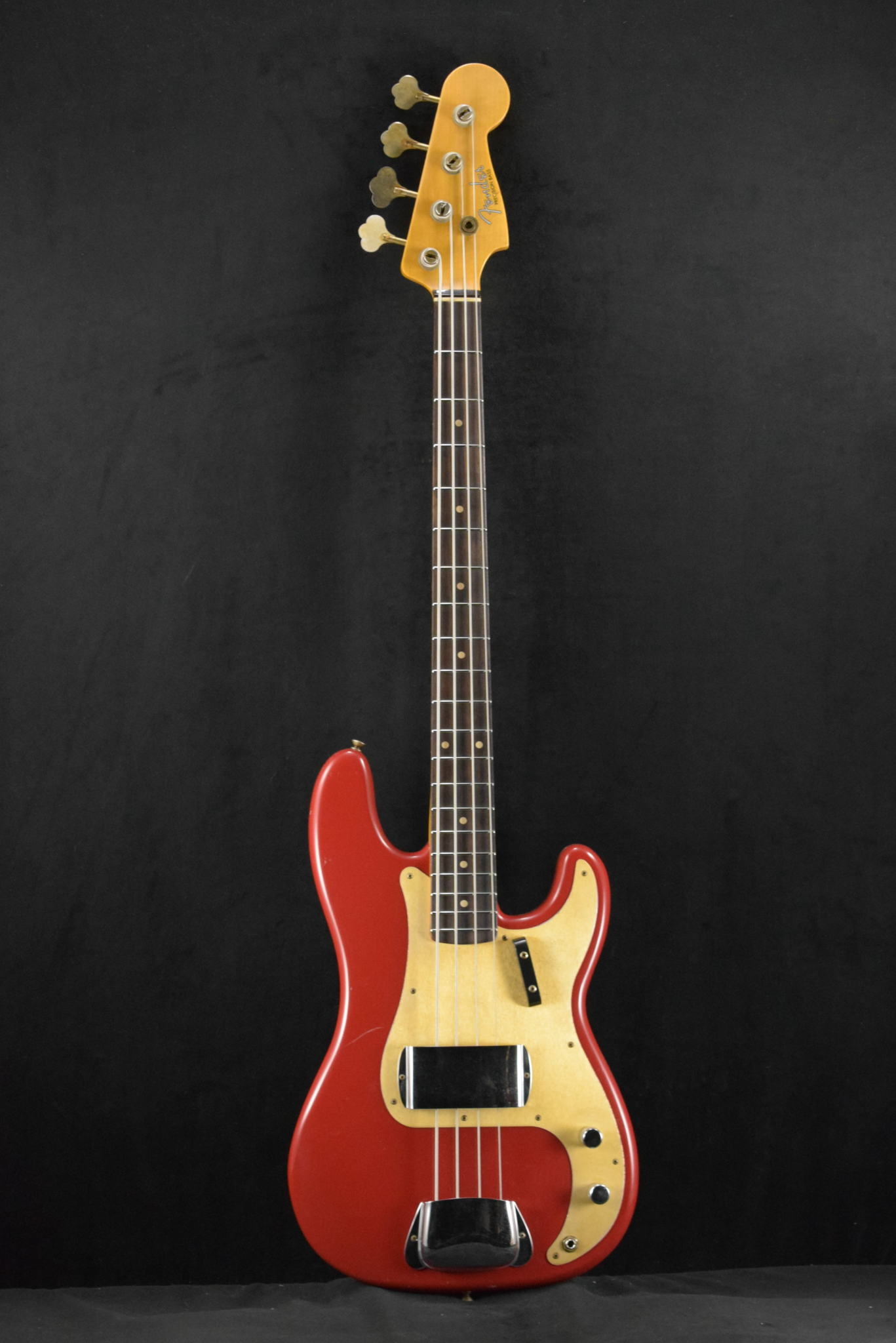 Fender Fender Custom Shop '59 Precision Bass Journeyman Relic - Aged Dakota Red