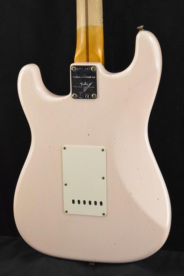 Fender Fender '56 Strat Journeyman Relic  - Super Faded Aged Shell Pink - "Bone-Tone" Pickups