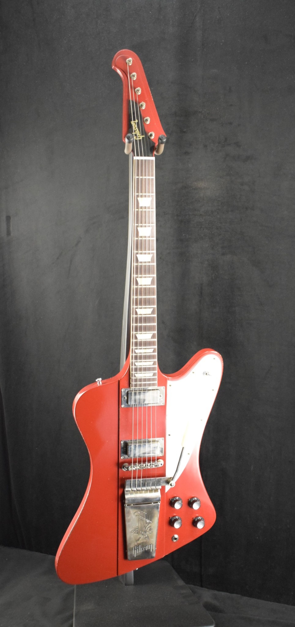 Gibson Gibson Murphy Lab 1963 Firebird V With Maestro Vibrola Cardinal Red Light Aged