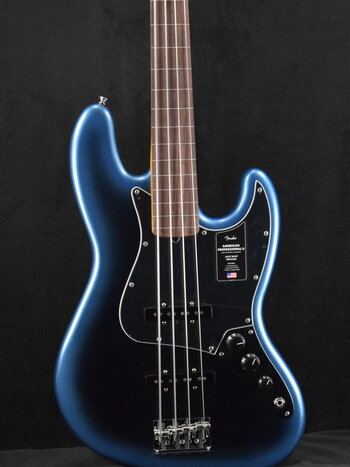 Fender Fender American Professional II Jazz Bass Fretless Dark Night Rosewood Fingerboard