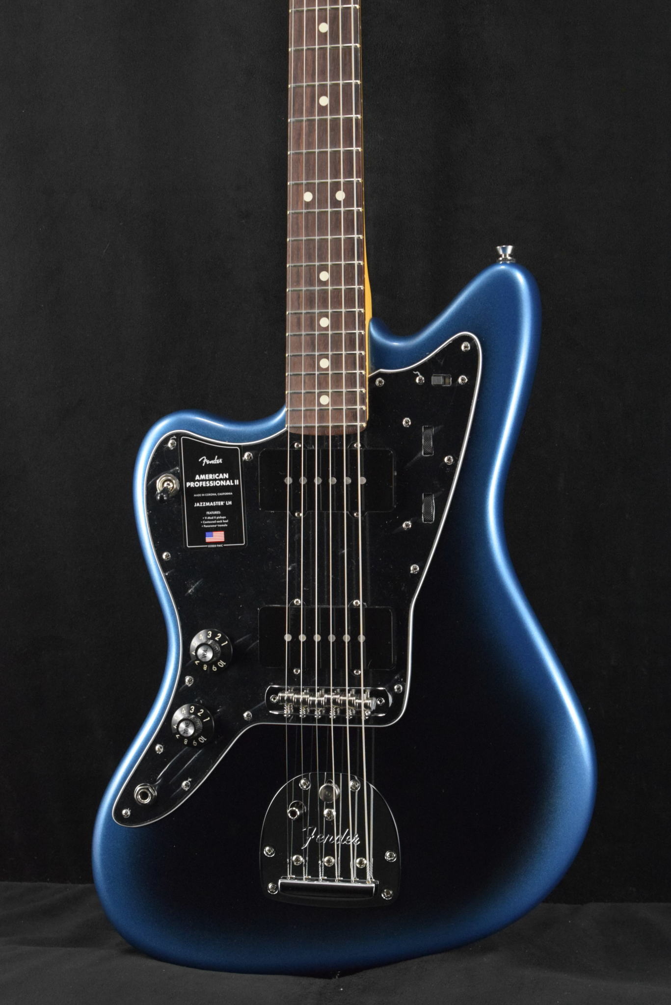 Fender American Professional II Jazzmaster Left-Hand Dark Night Rosewood  Fingerboard