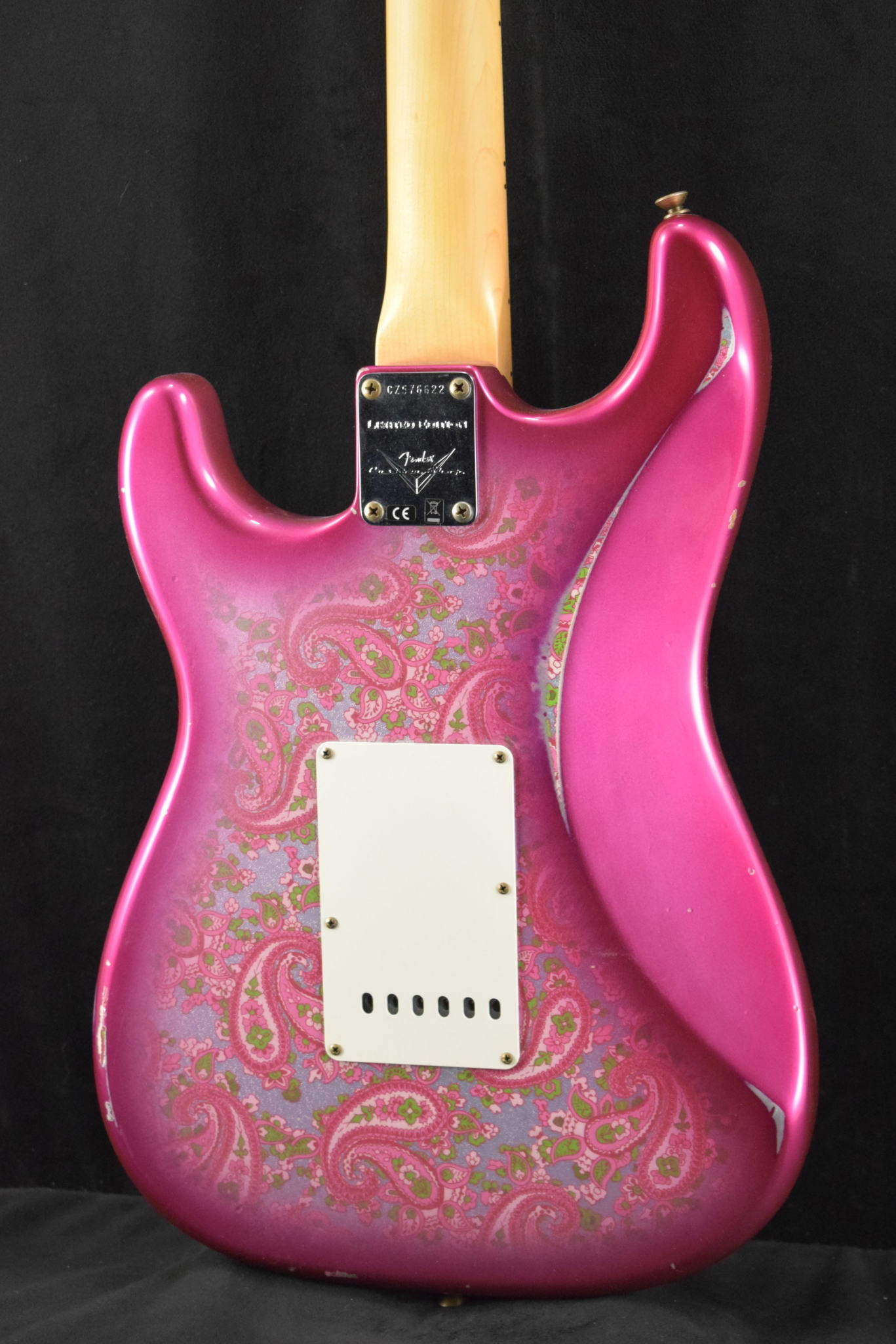 Fender Fender Custom Shop Limited Edition '68 Paisley Strat Relic - Pink Paisley