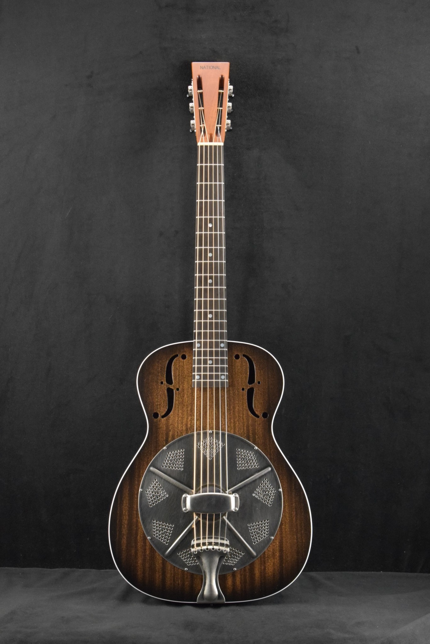 National National M-14 Fret Thunder Box Revolver Mahogany