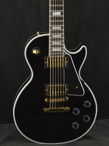 Gibson Gibson Custom Shop Les Paul Custom w/ Ebony Fingerboard Gloss Ebony