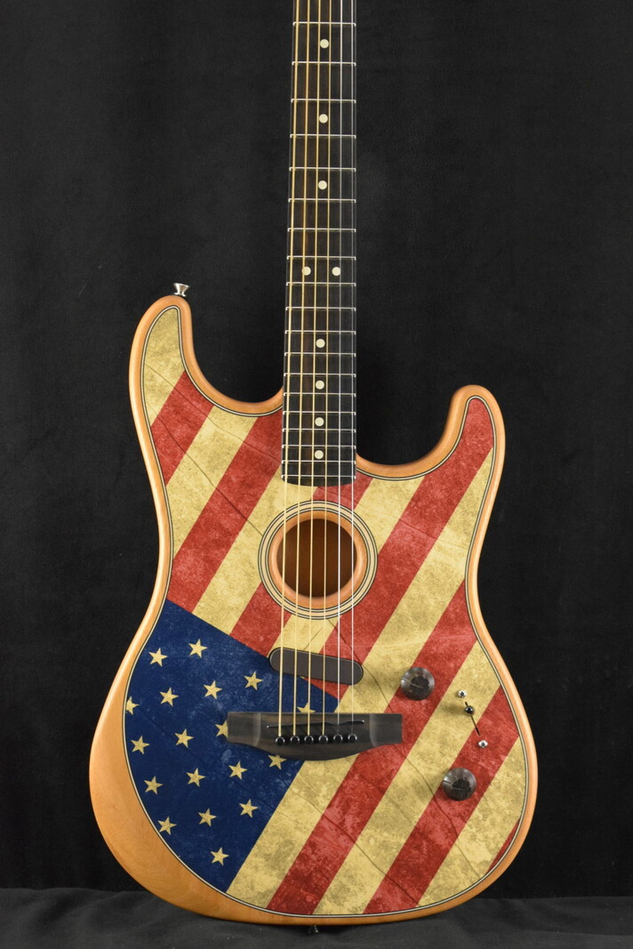 Fender Fender Limited Edition American Acoustasonic Stratocaster USA Flag