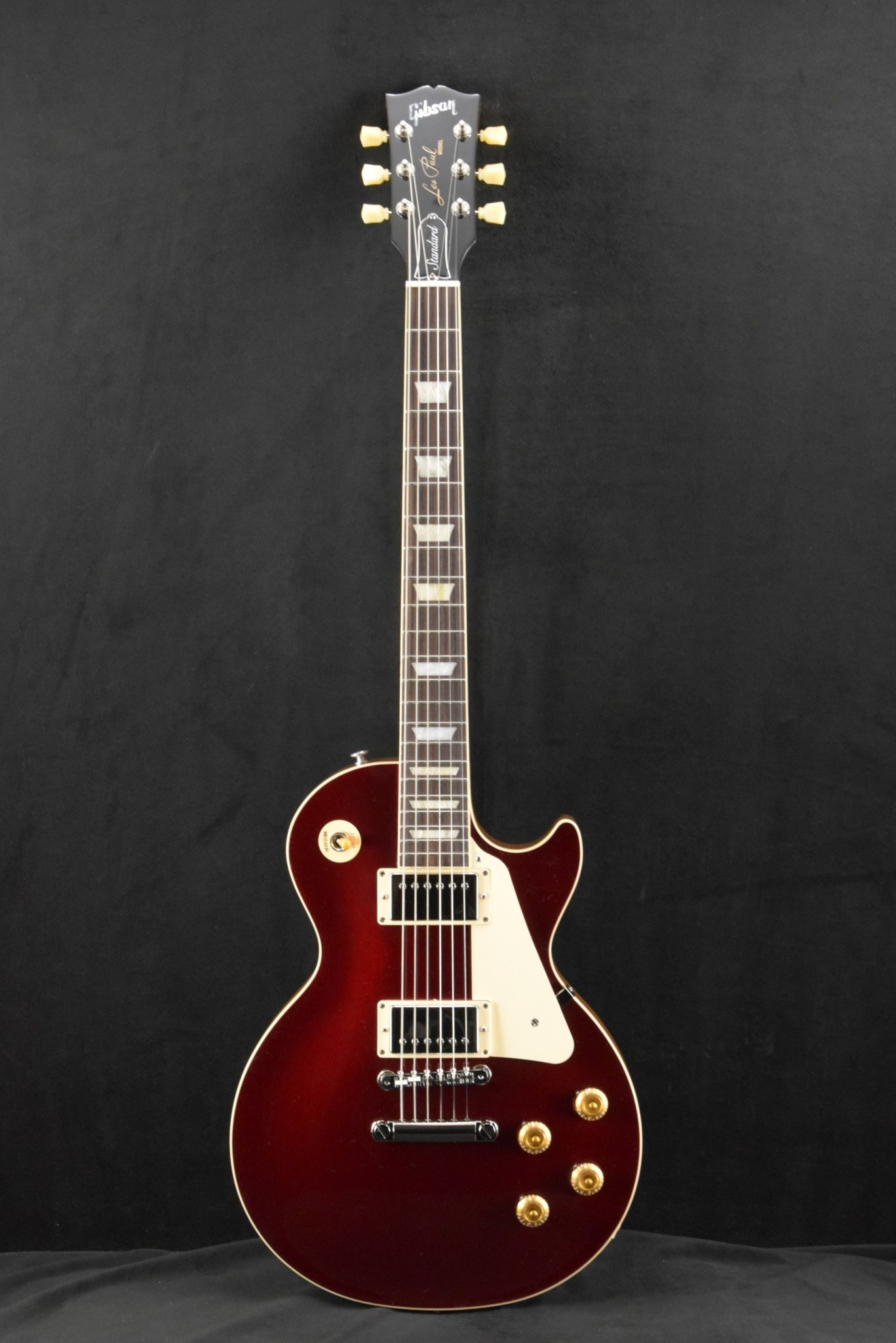 Gibson Gibson Original Les Paul Standard 50s Plain Top Sparkling Burgundy Top