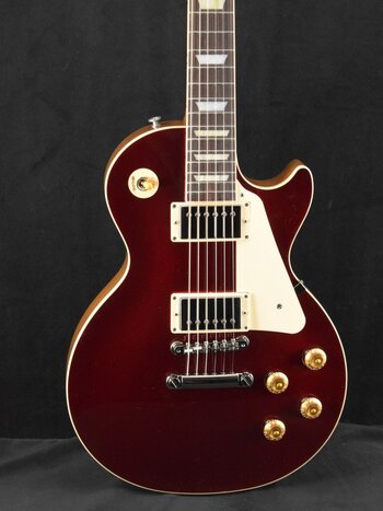 Gibson Gibson Original Les Paul Standard 50s Plain Top Sparkling Burgundy Top