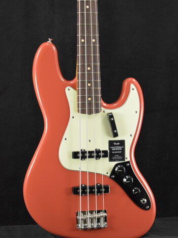 Fender Fender Vintera II '60s Jazz Bass Fiesta Red Rosewood Fingerboard