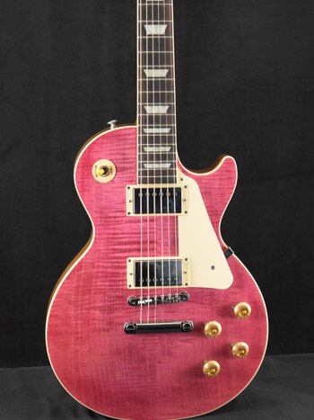 Gibson Gibson Original Les Paul Standard 50s Figured Top Translucent Fuchsia Top