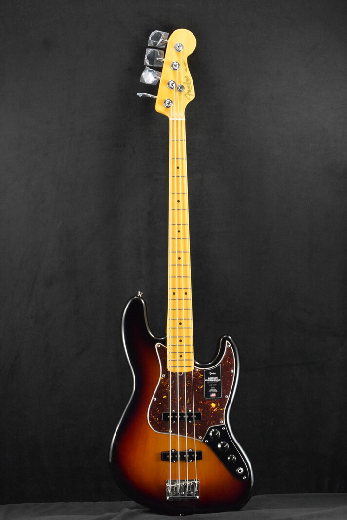 Fender Fender American Professional II Jazz Bass 3-Color Sunburst Maple Fingerboard