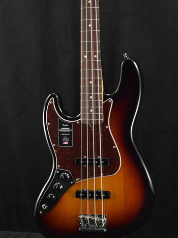 Fender Fender American Professional II Jazz Bass Left-Hand 3-Color Sunburst Rosewood Fingerboard