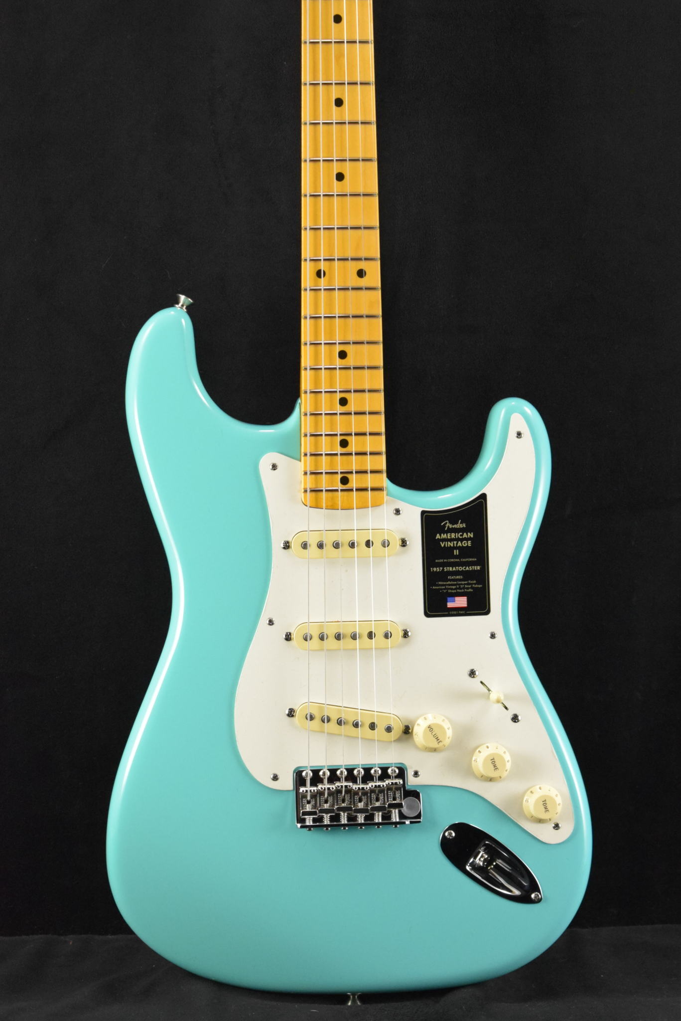 亀X様 美品 Fender American Vintage II 1957 Fender American Vintage II 1957 Stratocaster Sea Foam Green