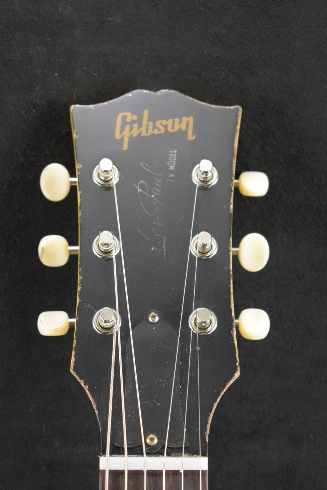 Gibson Gibson Murphy Lab 1957 Les Paul Junior Single Cut TV Yellow Heavy Aged