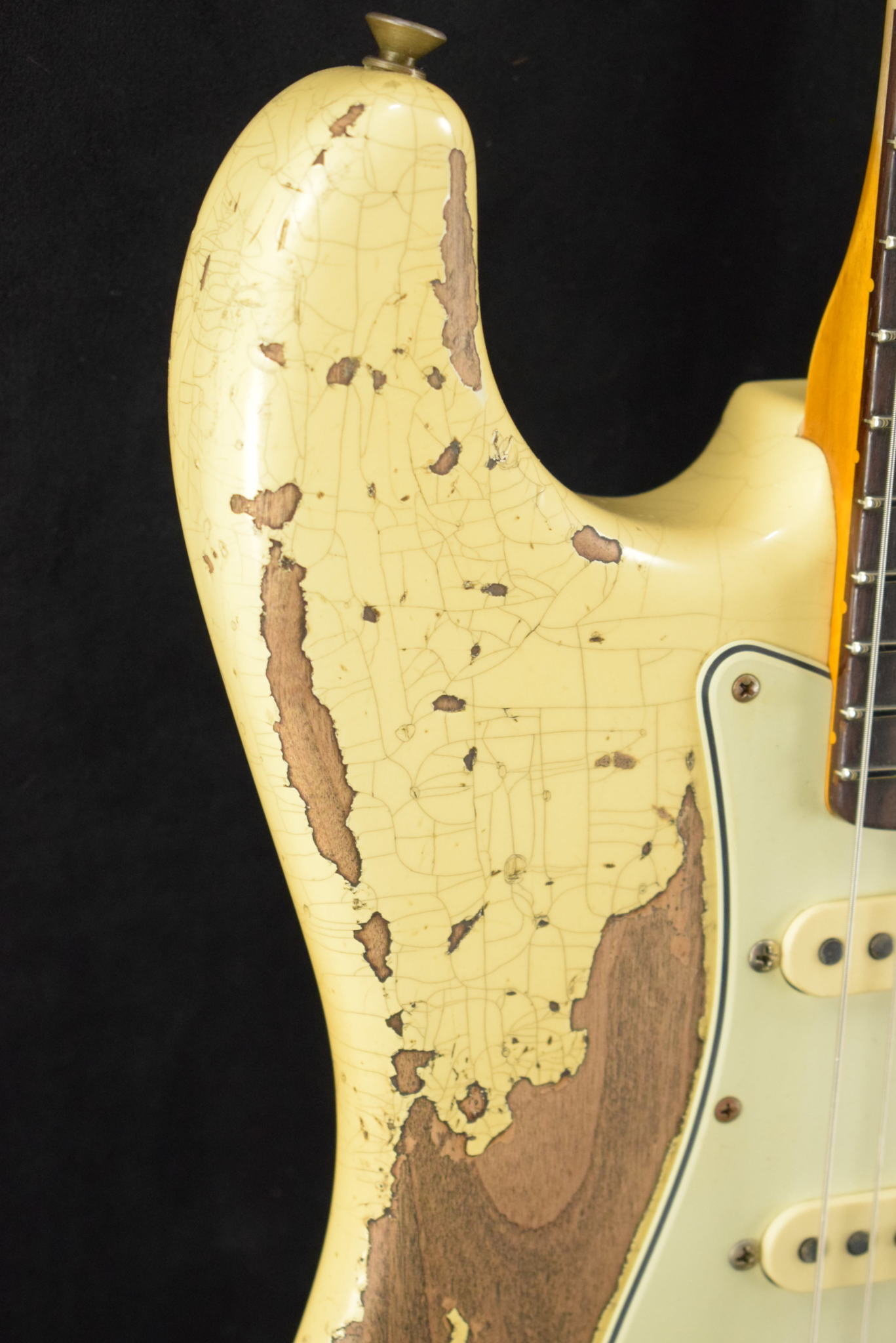 Fender Fender Limited Edition '60 Dual-Mag II Stratocaster Super Heavy Relic - Aged Vintage White