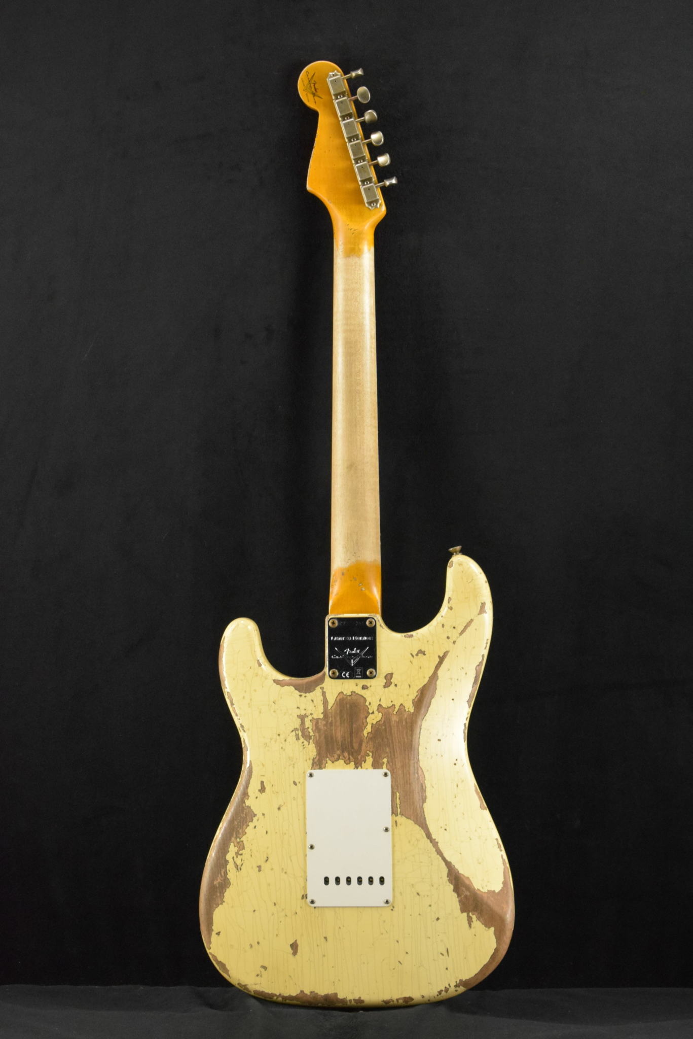 Fender Fender Limited Edition '60 Dual-Mag II Stratocaster Super Heavy Relic - Aged Vintage White