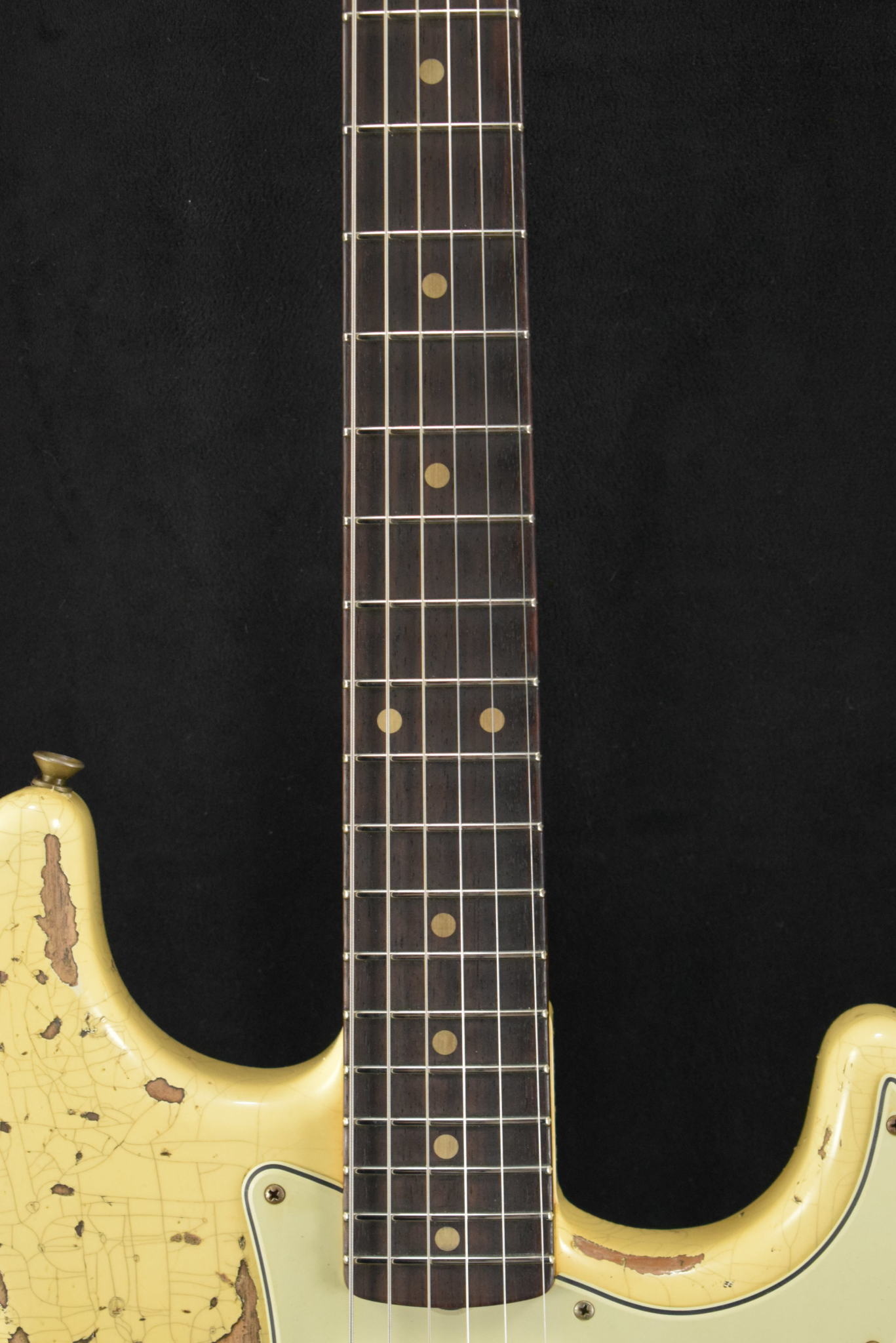 Fender Fender Limited Edition '60 Dual-Mag II Stratocaster Super Heavy Relic - Aged Vintage White