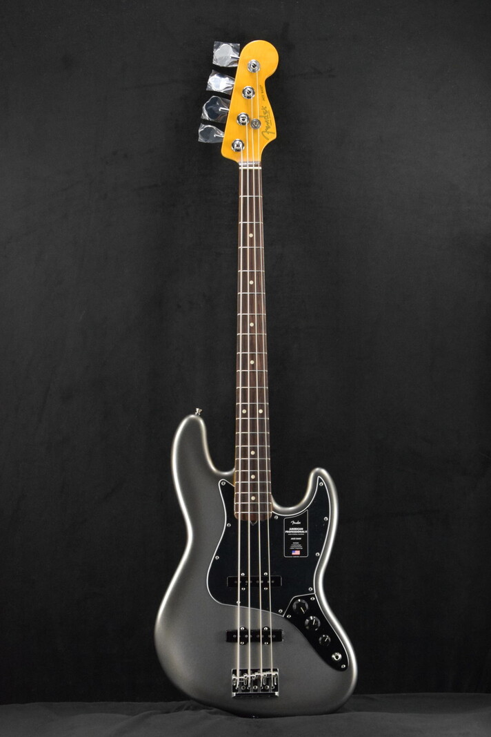 Fender Fender American Professional II Jazz Bass Mercury Rosewood Fingerboard