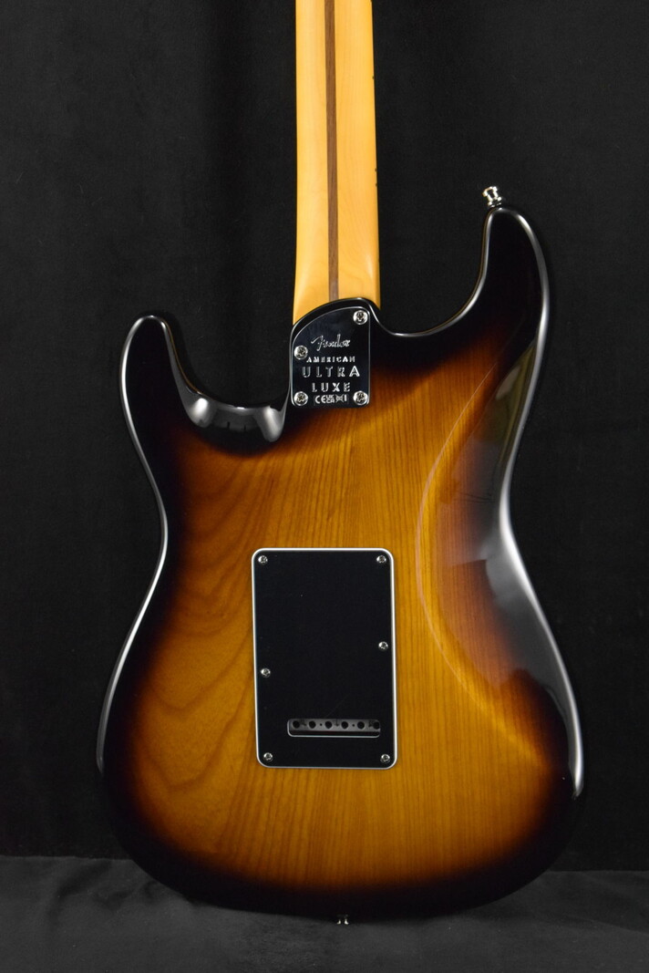 Fender Fender American Ultra Luxe Stratocaster 2-Color Sunburst Maple Fingerboard