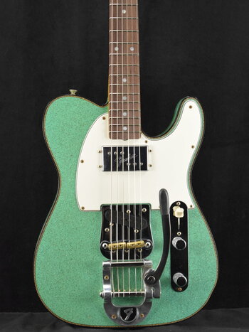 Fender Fender Limited Edition CuNiFe Tele Custom Journeyman Relic - Aged Sea Foam Green Sparkle