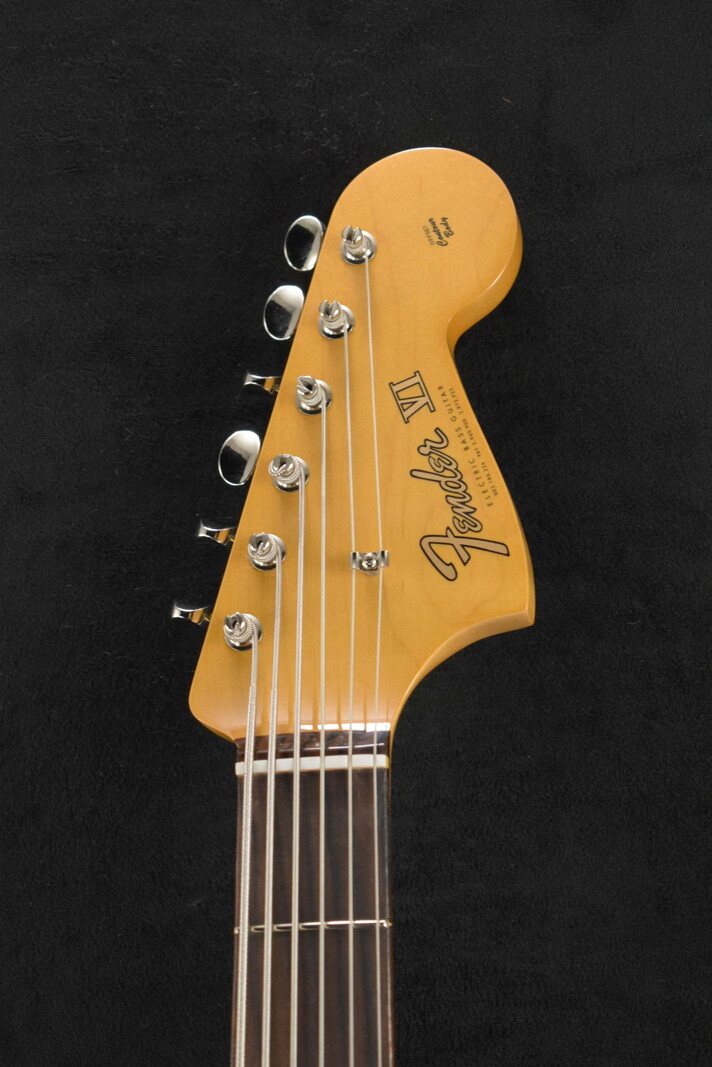 Fender Fender Vintera II '60s Bass VI Fiesta Red Rosewood Fingerboard