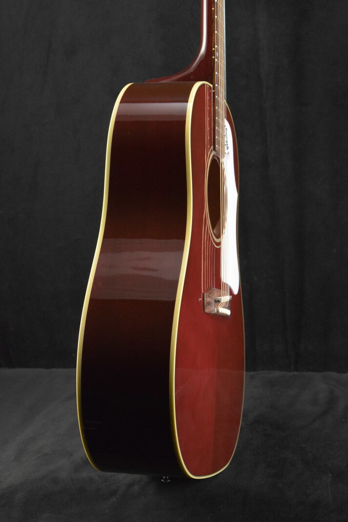 Gibson Gibson 60s J-45 Original Adjustable Saddle No Pickup Wine Red