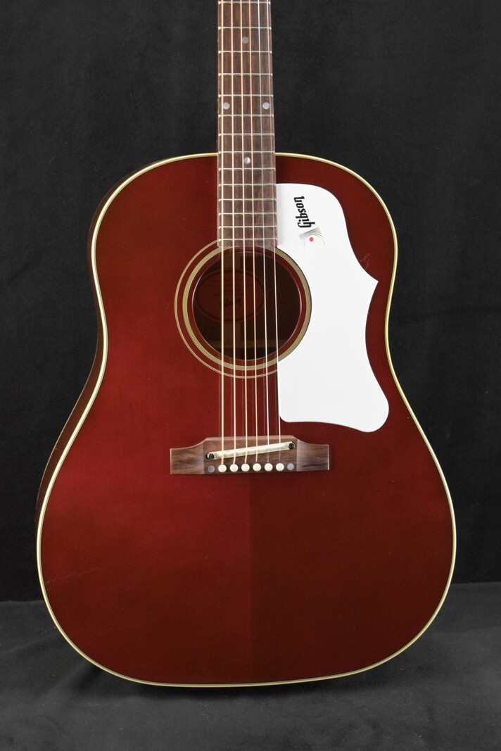 Gibson Gibson 60s J-45 Original Adjustable Saddle No Pickup Wine Red