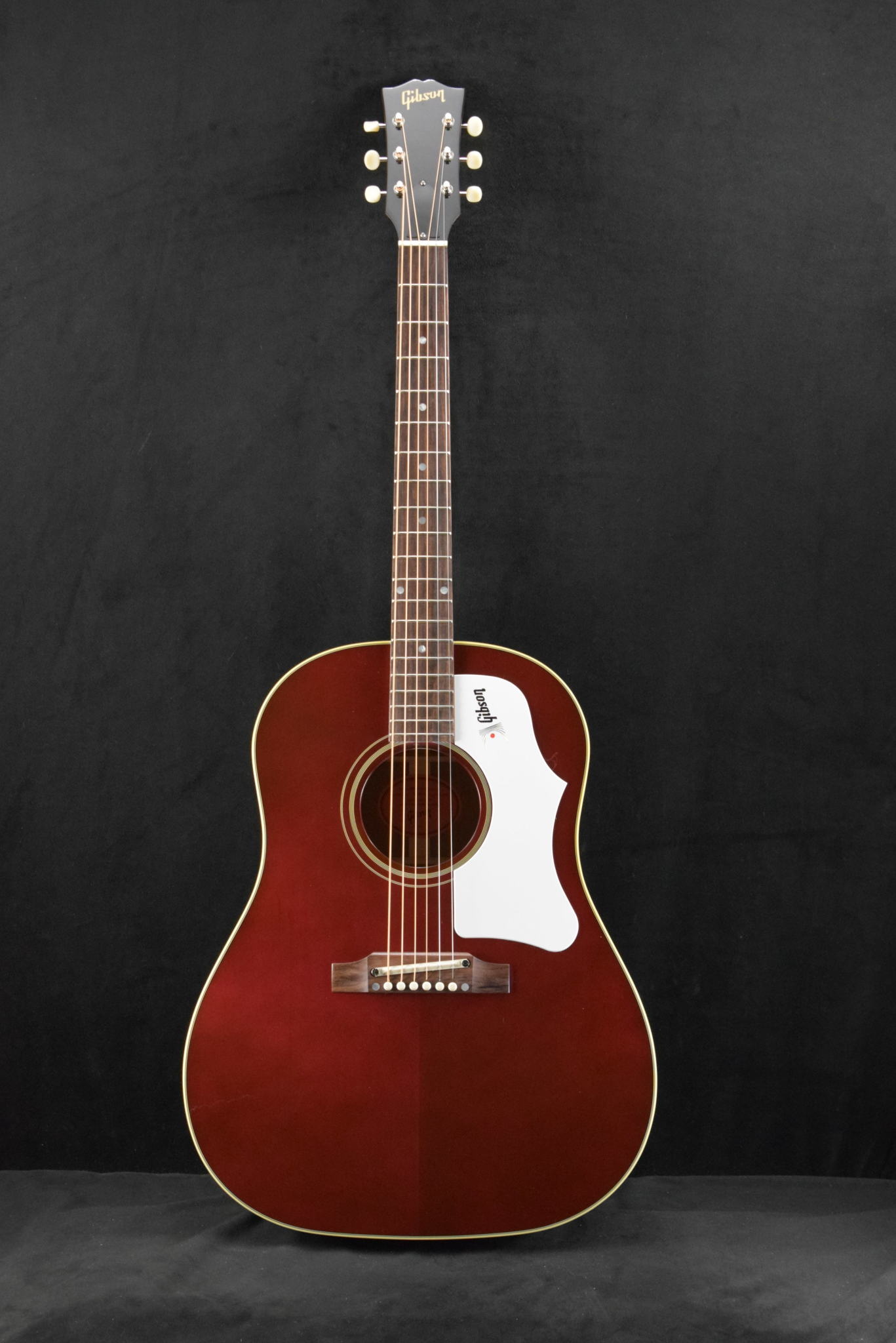 Gibson 60s J-45 Original Adjustable Saddle No Pickup Wine Red 