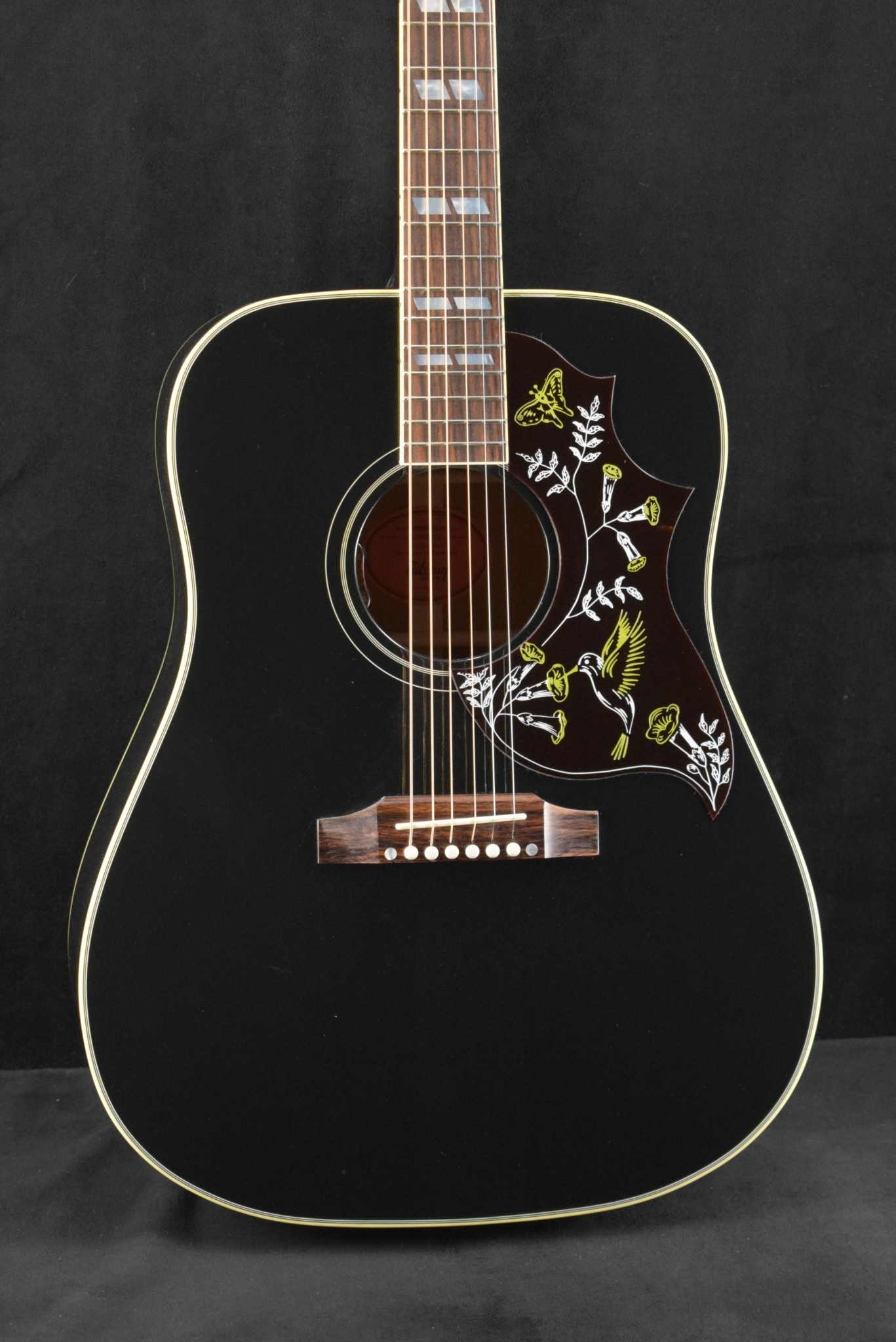 Gibson Custom Shop Hummingbird Original Ebony Fuller's Exclusive 