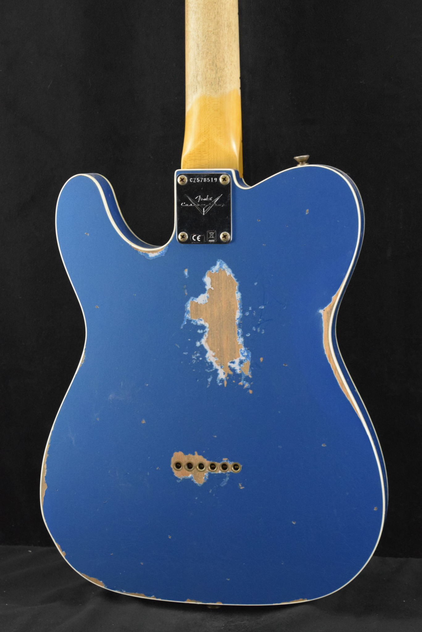 Fender Fender 2023 Collection Time Machine 1965 Telecaster Custom – Heavy Relic Aged Lake Placid Blue