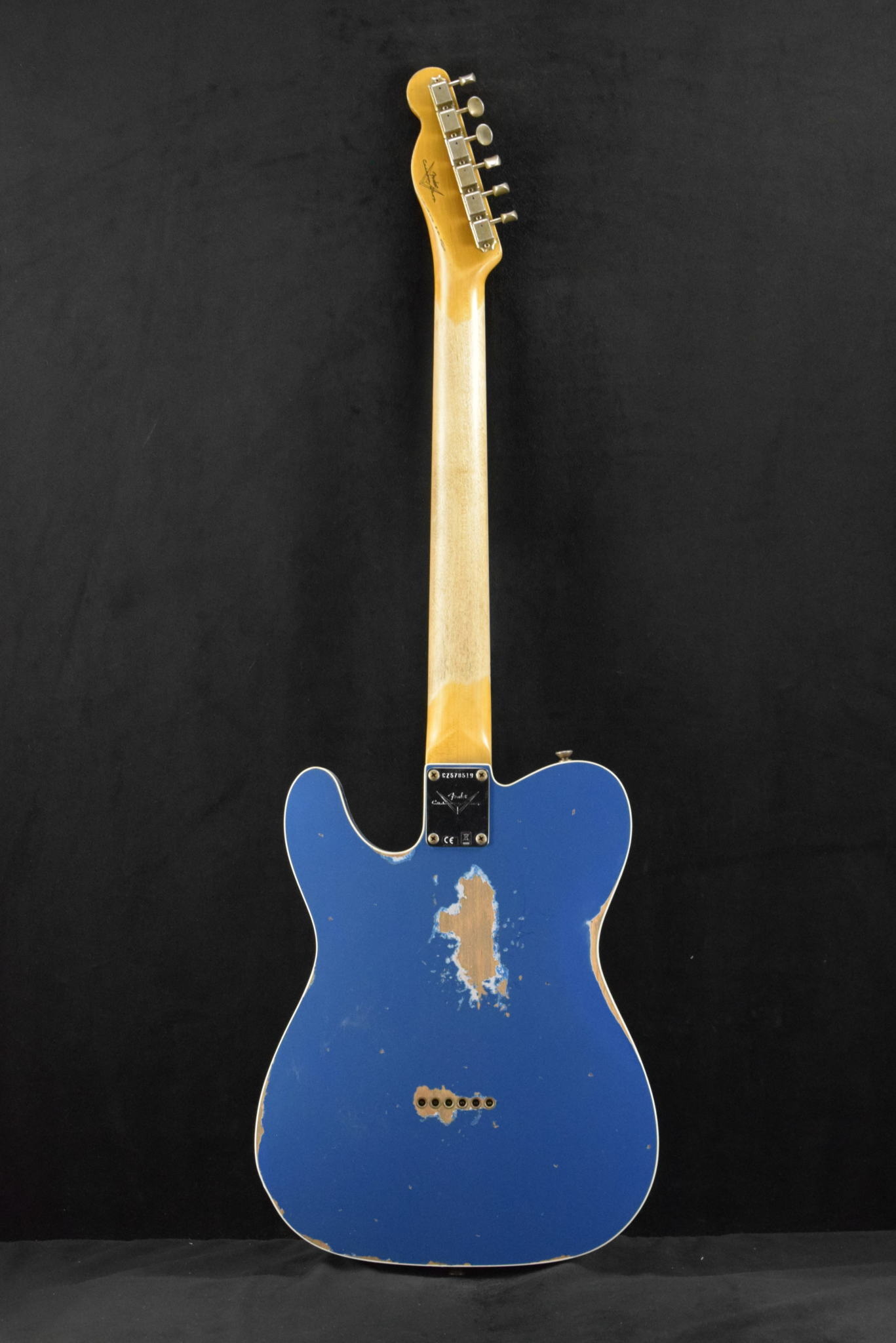 Fender Fender 2023 Collection Time Machine 1965 Telecaster Custom – Heavy Relic Aged Lake Placid Blue