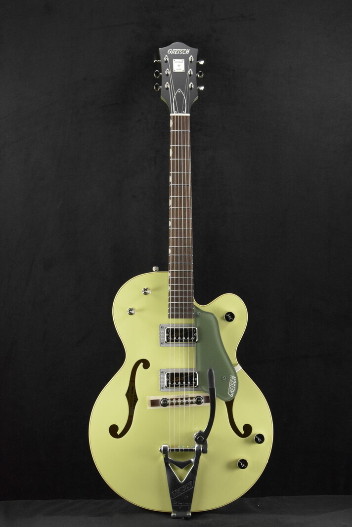 Gretsch Gretsch G6118T-60 Vintage Select Edition '60 Anniversary Hollow Body with Bigsby 2-Tone Smoke Green