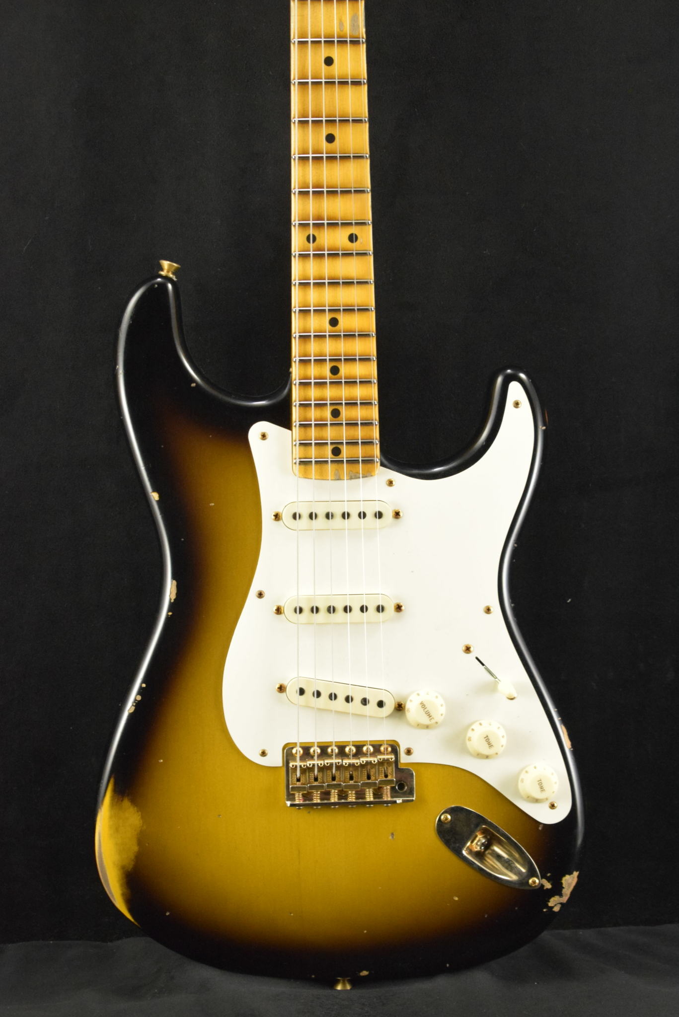 Fender Custom Shop Limited Edition '57 Strat - Relic Faded Aged 2-Color  Sunburst