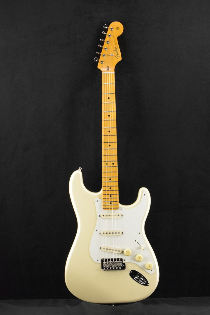 Fender Fender Lincoln Brewster Stratocaster Olympic Pearl Maple Fingerboard
