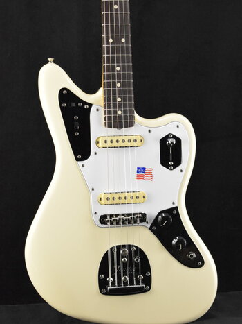 Fender Fender Johnny Marr Jaguar Olympic White Rosewood Fingerboard