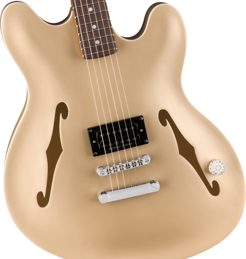 Fender Fender Tom DeLonge Starcaster Satin Shoreline Gold Rosewood Fingerboard