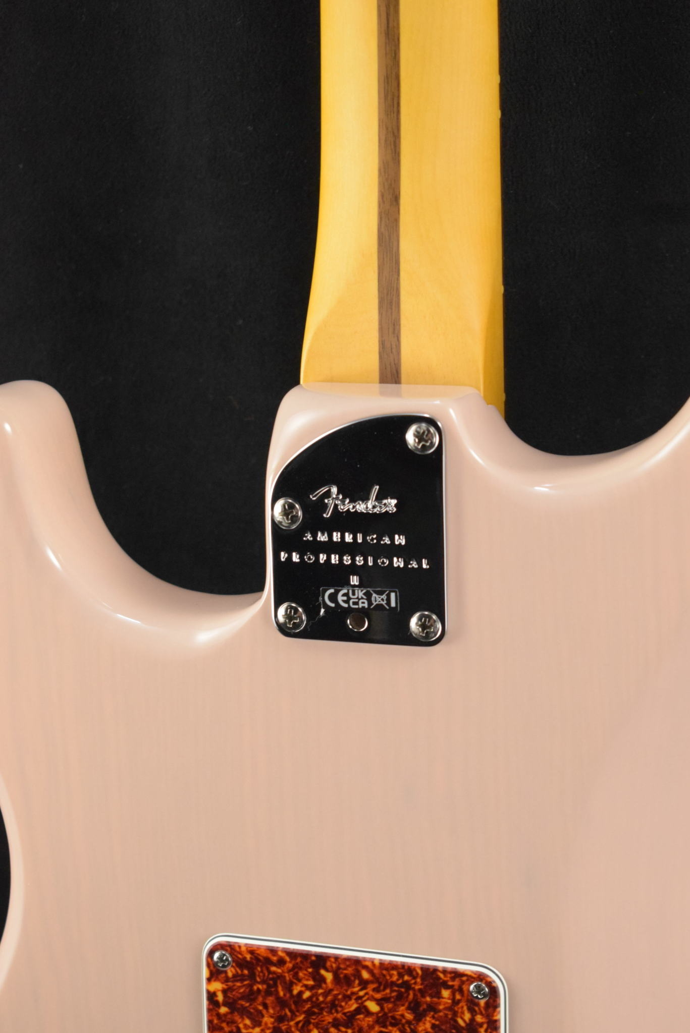Fender Fender American Professional II Stratocaster Thinline Transparent Shell Pink Rosewood Fingerboard