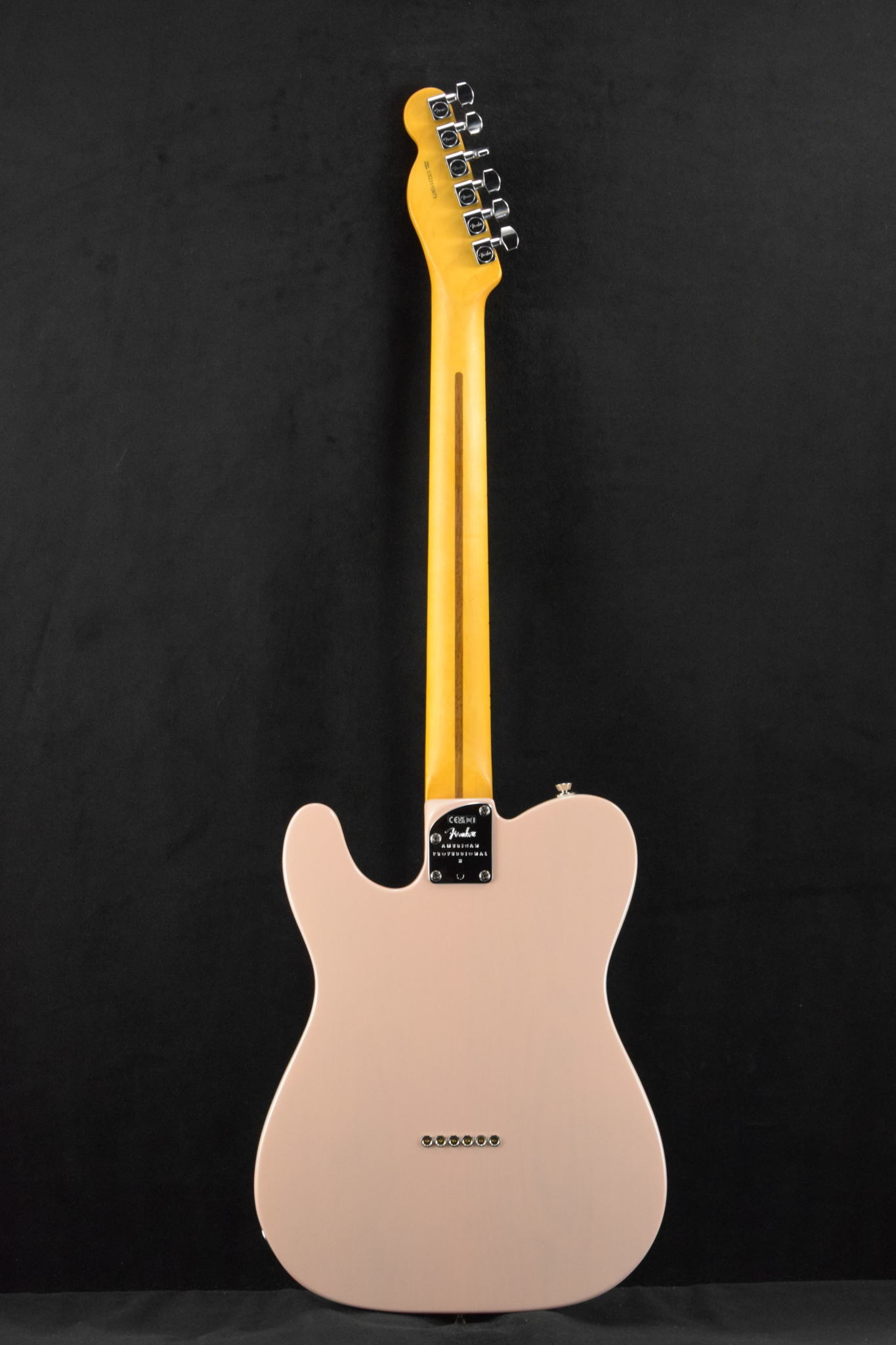 Fender Fender American Professional II Telecaster Thinline Transparent Shell Pink Maple Fingerboard