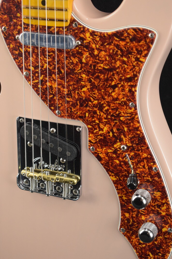 Fender Fender American Professional II Telecaster Thinline Transparent Shell Pink Maple Fingerboard