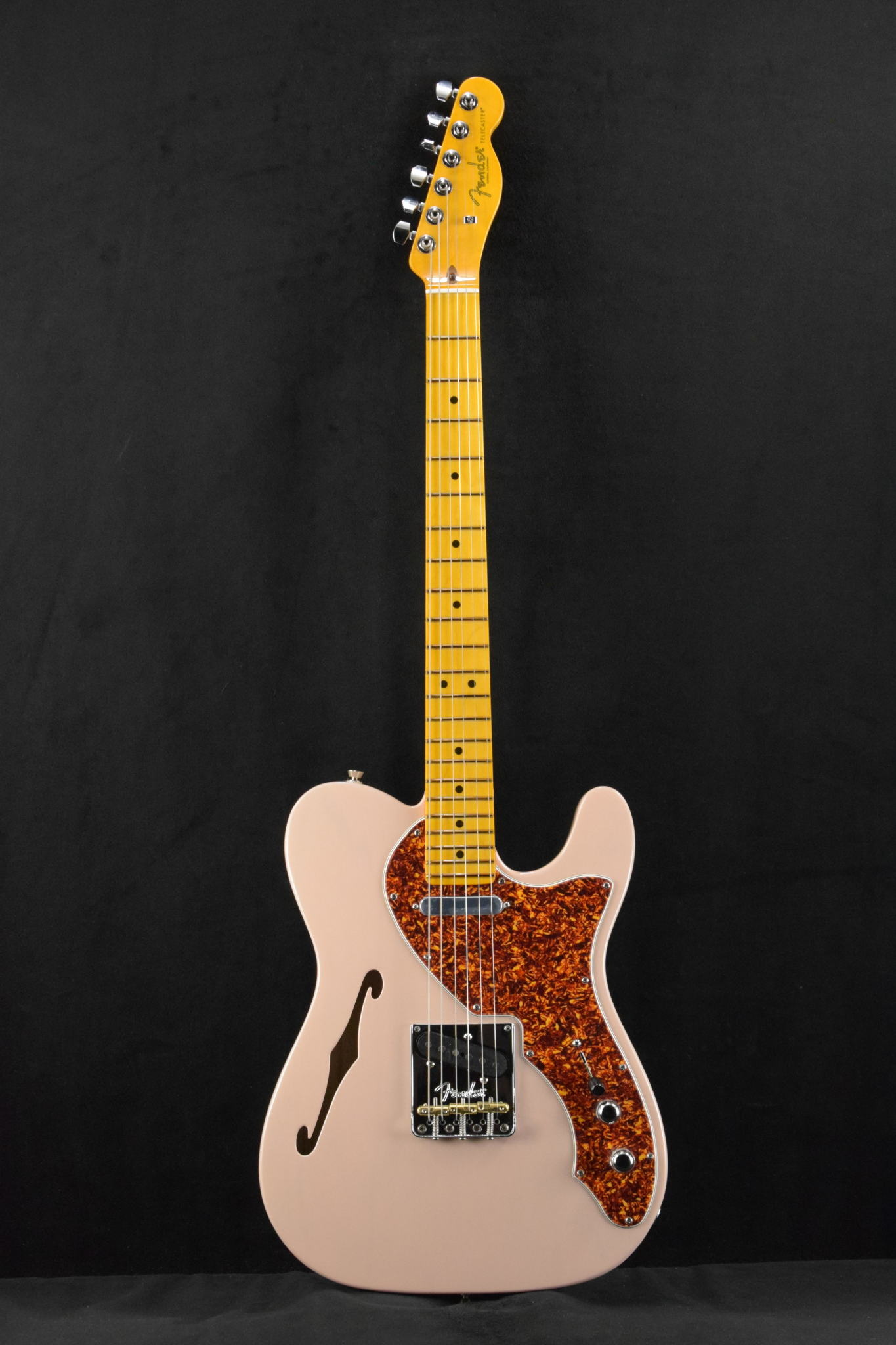 Fender Fender American Professional II Telecaster Thinline Transparent Shell Pink Maple Fingerboard