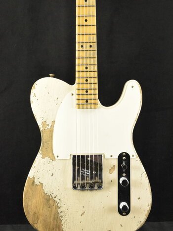 Fender Fender Limited Edition '50s Pine Esquire Super Heavy Relic - Aged White Blonde