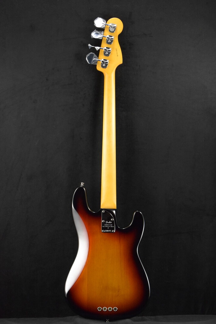 Fender Fender American Professional II Precision Bass Left-Hand 3-Color Sunburst Rosewood Fingerboard