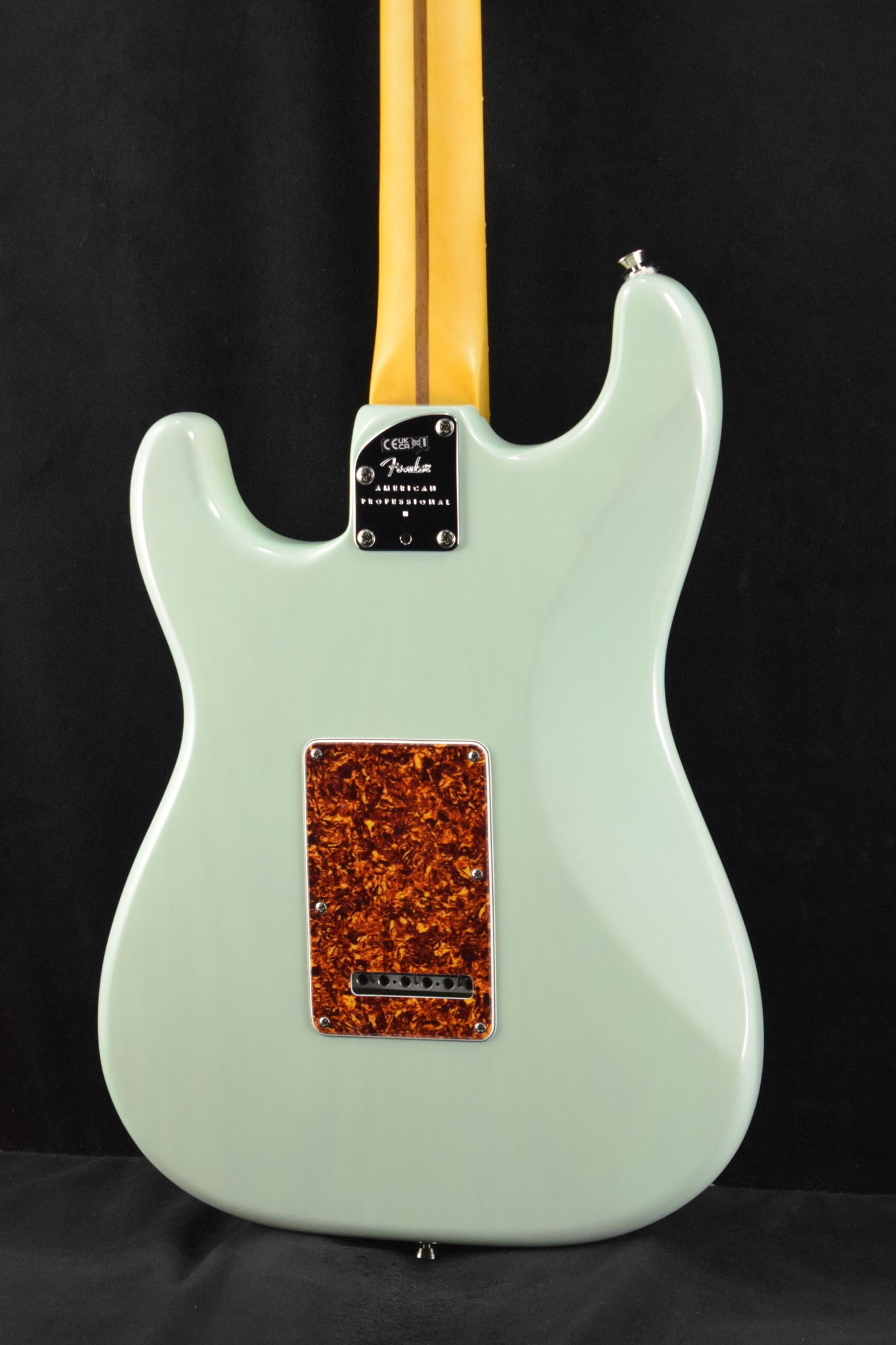 Fender Fender American Professional II Stratocaster Thinline Transparent Surf Green Rosewood Fingerboard