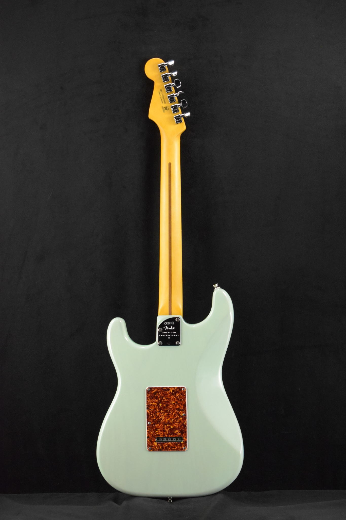 Fender Fender American Professional II Stratocaster Thinline Transparent Surf Green Rosewood Fingerboard
