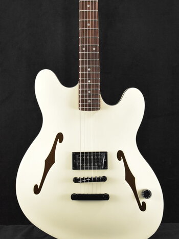 Fender Fender Tom DeLonge Starcaster Satin Olympic White Rosewood Fingerboard