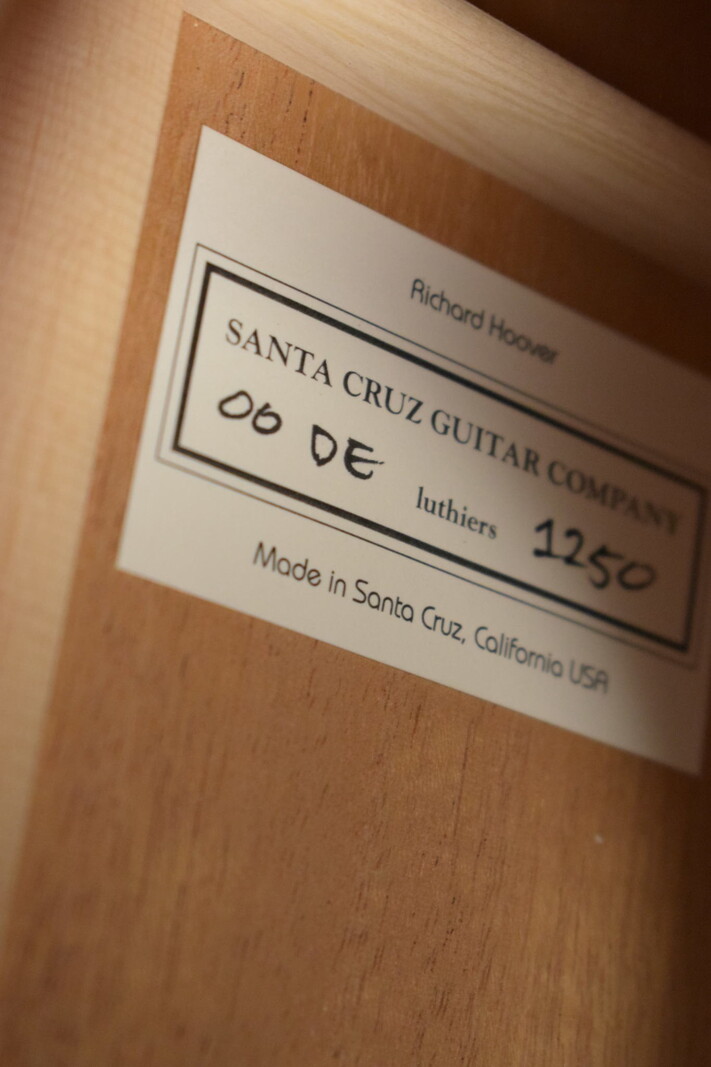 Santa Cruz Santa Cruz Don Edwards Cowboy Singer OO Concert Mahogany/Mahogany
