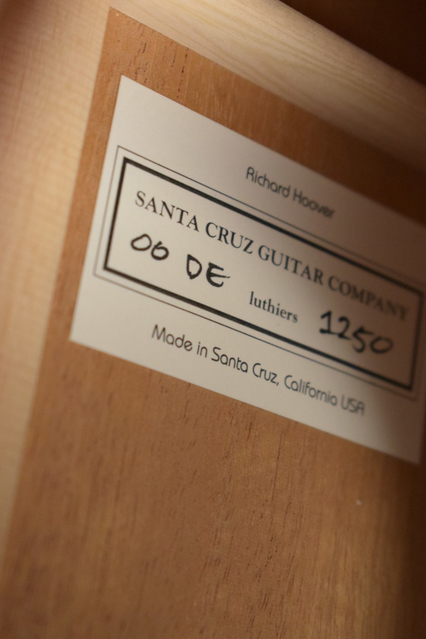 Santa Cruz Santa Cruz Don Edwards Cowboy Singer OO Concert Mahogany/Mahogany