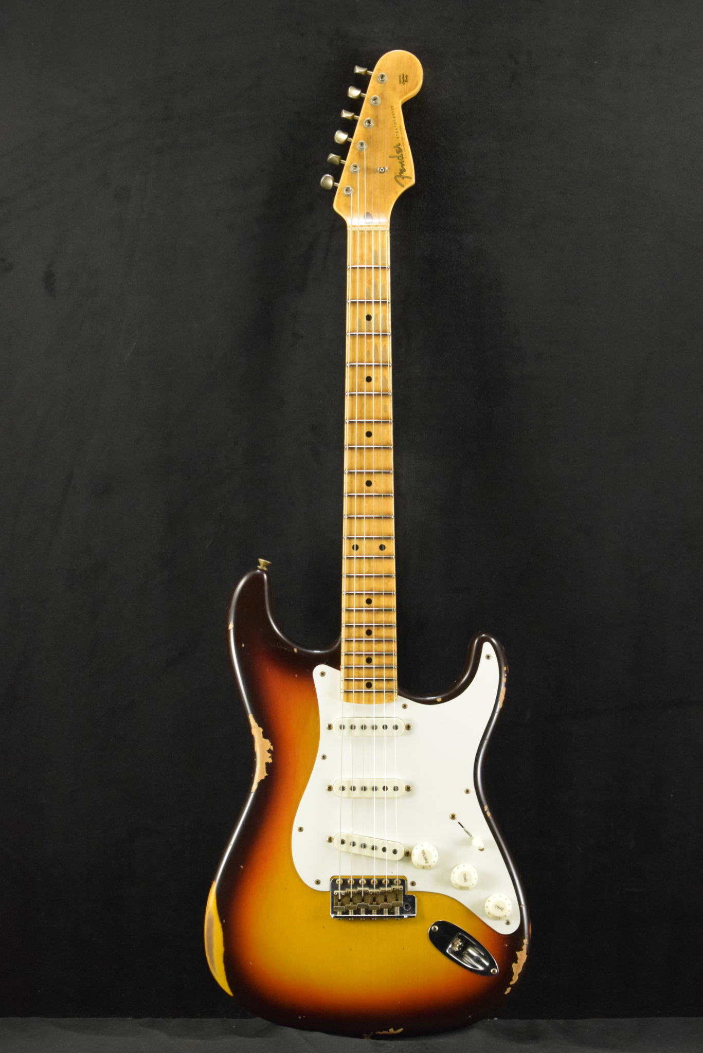Fender Fender Tomatillo Stratocaster III Relic - Faded Aged Chocolate 2 Color Sunburst