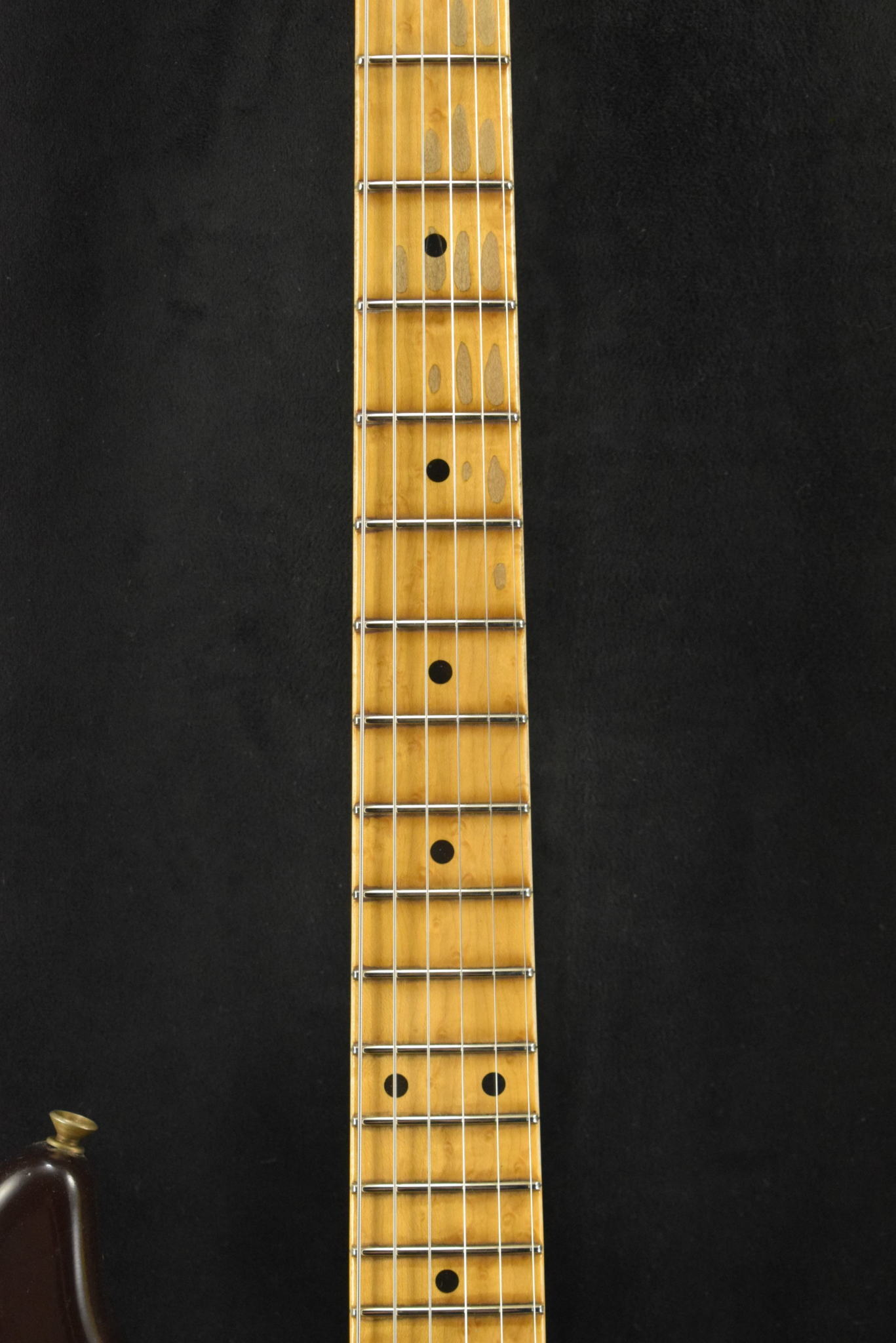 Fender Fender Tomatillo Stratocaster III Relic - Faded Aged Chocolate 2 Color Sunburst